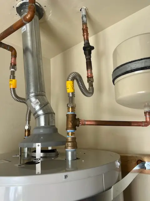 Water heater installation and plumbing repair in Rolling Fields